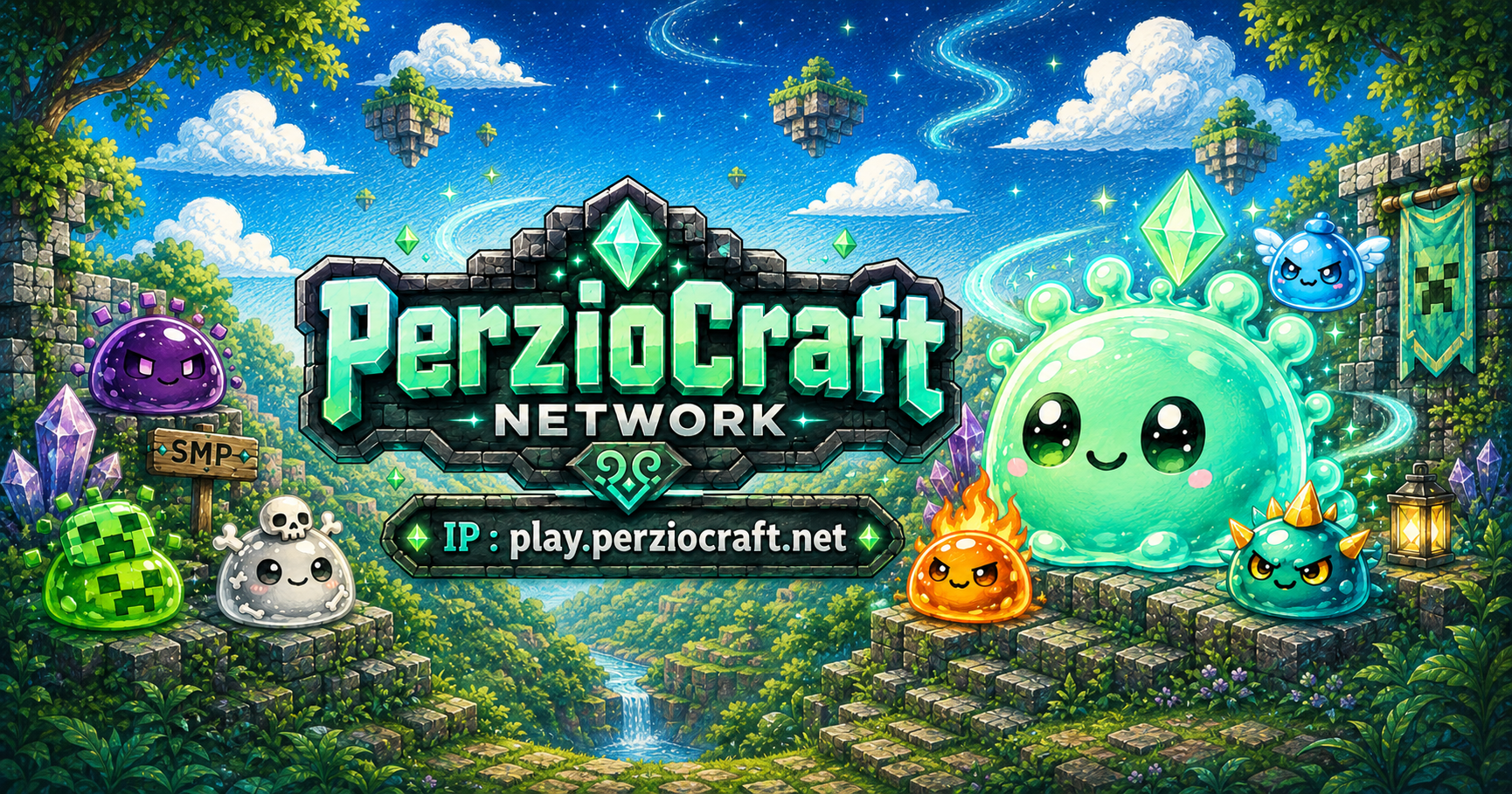 PerzioCraft Network โลกใบใหม่ เรื่องราวของคุณ